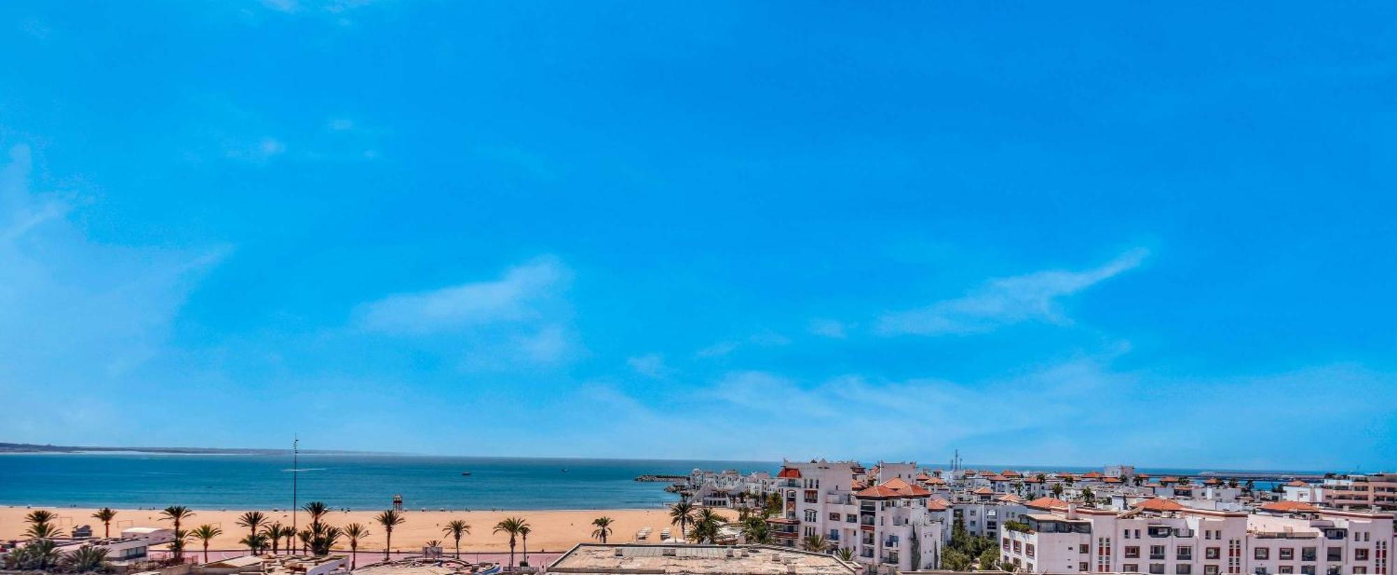 Luxury Seafront Appartement 6-7P Agadir Kültér fotó