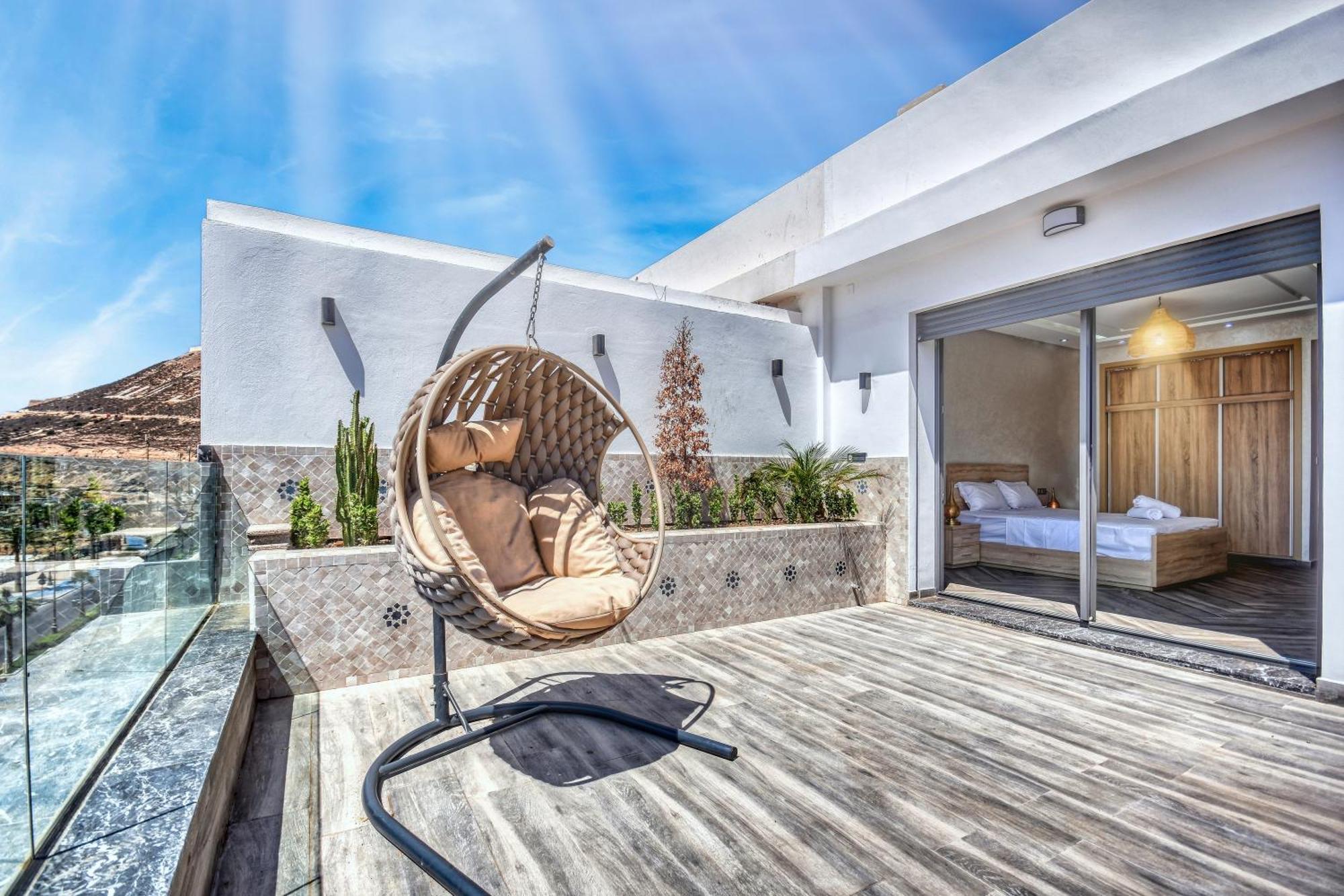 Luxury Seafront Appartement 6-7P Agadir Kültér fotó